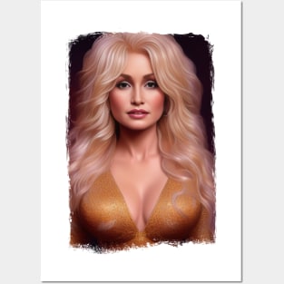 Young Dolly Parton Classic Posters and Art